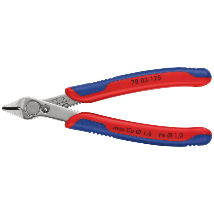 KNIPEX 78 03 125 SBE Electronics Super Knips®, 125mm - 78 03 125 SB