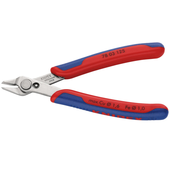 KNIPEX 78 03 125 SBE Electronics Super Knips®, 125mm - 78 03 125 SB