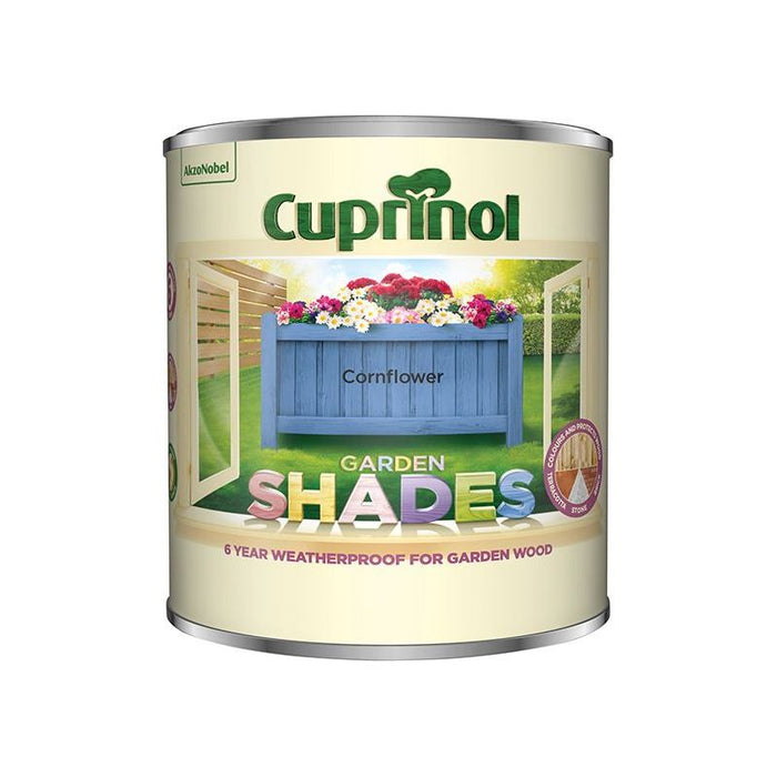 Cuprinol Garden Shades Cornflower 1 litre Cuprinol - Town Tools