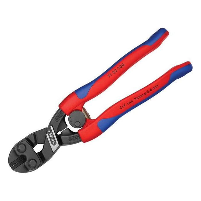 Knipex CoBolt® Compact Bolt Cutters 20° Head Multi-Component Grip 200mm Knipex - Town Tools