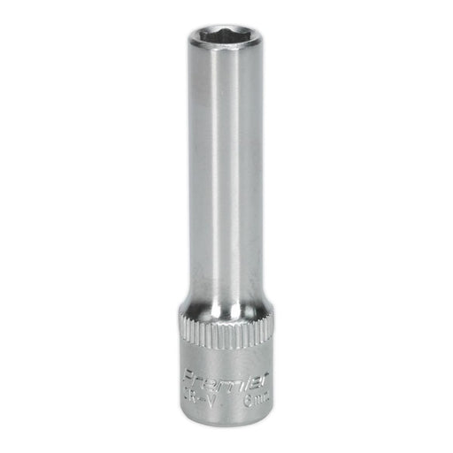 Sealey WallDrive Socket 6mm Deep 1/4"Sq Drive S1406D Sealey - Town Tools 