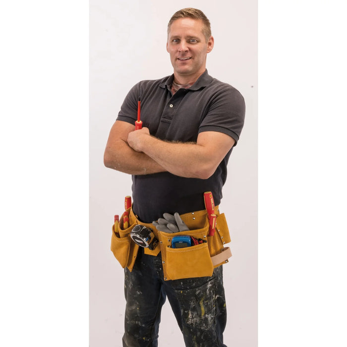 Draper Double Leather Tool Belt - TP11A