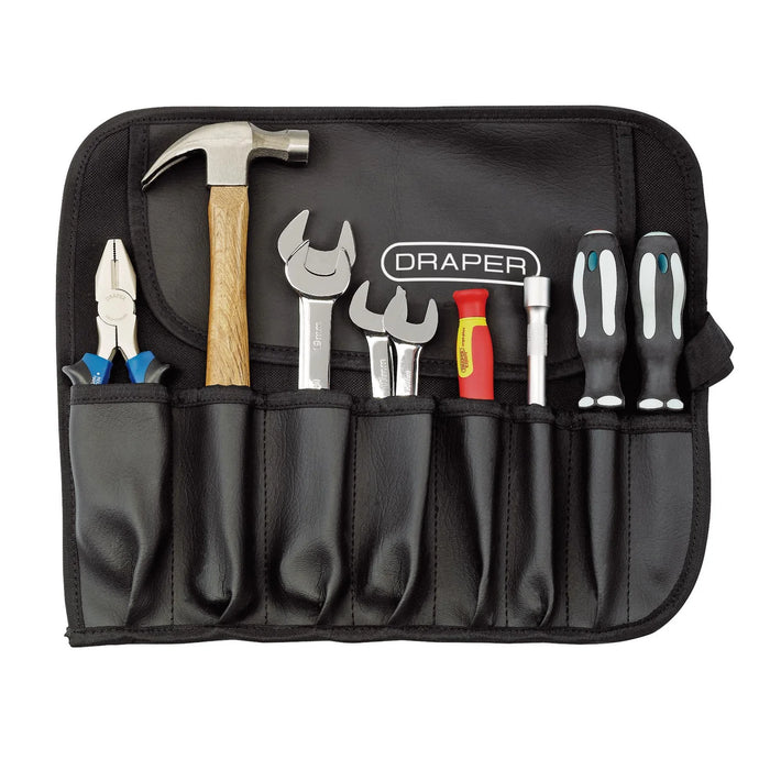 Draper 8 Division PVC Tool Roll - TR8A