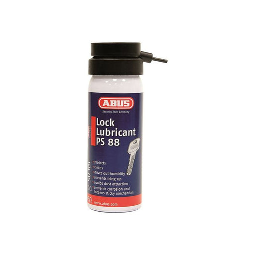 Abus Mechanical PS88 Lock Lubricating Spray 50ml Carded ABUS Mechanical - Town Tools
