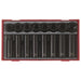 Teng Tools 1/2" Impact Socket Set ANSI TT1 16 Pieces Teng Tools - Town Tools 