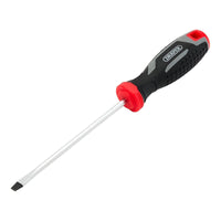 Draper Slotted Soft Grip Screwdriver, SL5.5 x 125mm
