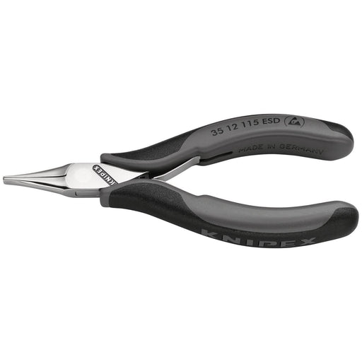 Draper Knipex 35 12 115 ESD Flat Jaw Antistatic Pliers, 115mm 37066 Draper - Town Tools 