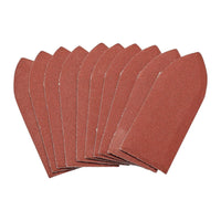 Draper Hook and Loop Aluminium Oxide Sanding Sheets, 32 x 92mm, 240 Grit (Pack o