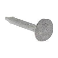 Forgefix Clout Nail Extra Large Head Galvanised 25mm (500g Bag)