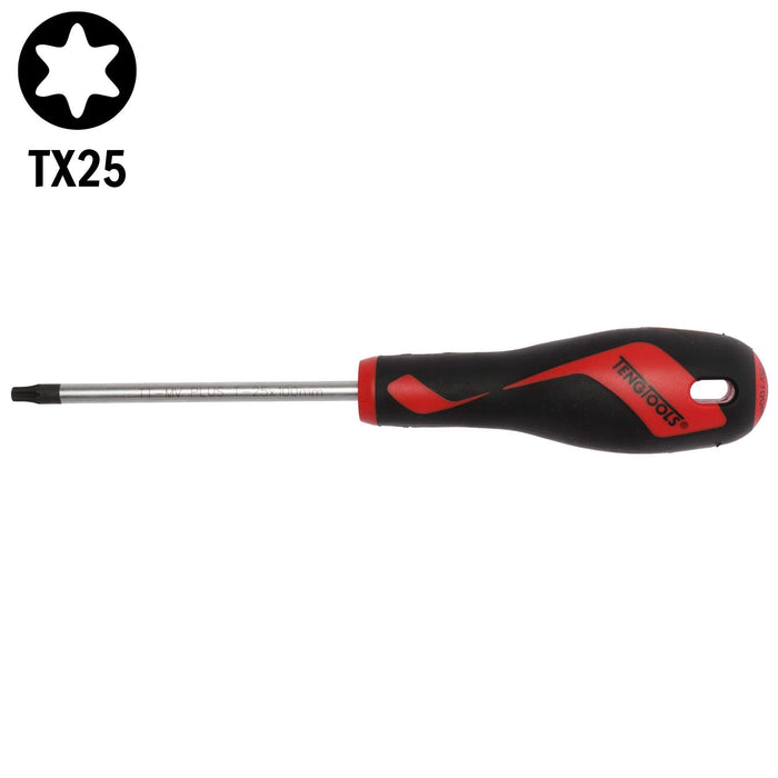 Teng Tools TX Screwdriver TX25 x 100mm L Teng Tools - Town Tools 