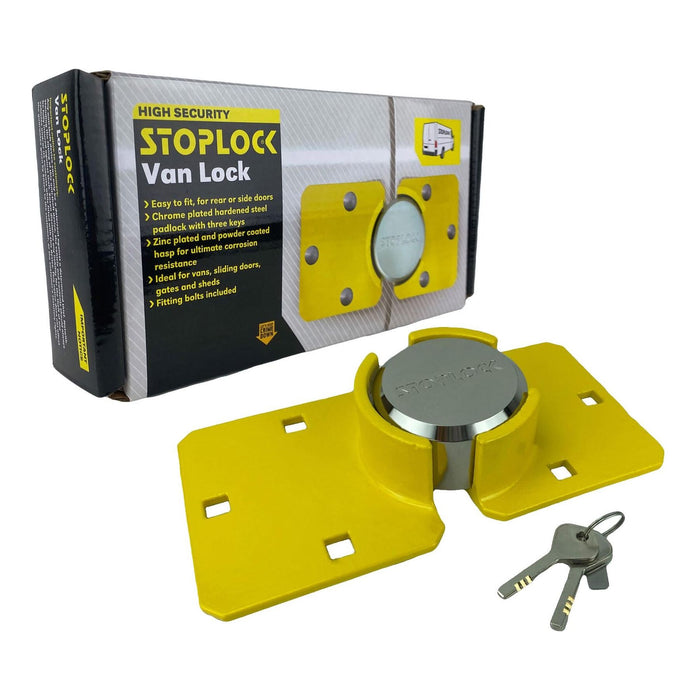 Stoplock High Security Anti-Theft Van Rear Door Lock Stoplock - Town Tools 