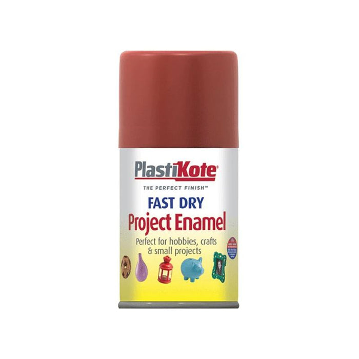 Plastikote Fast Dry Enamel Aerosol Nut Brown 100ml PlastiKote - Town Tools