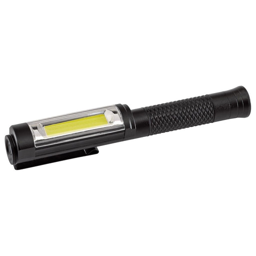 Draper COB LED Rechargeable Aluminium Pen Torch, 5W 90101 Draper - Town Tools 