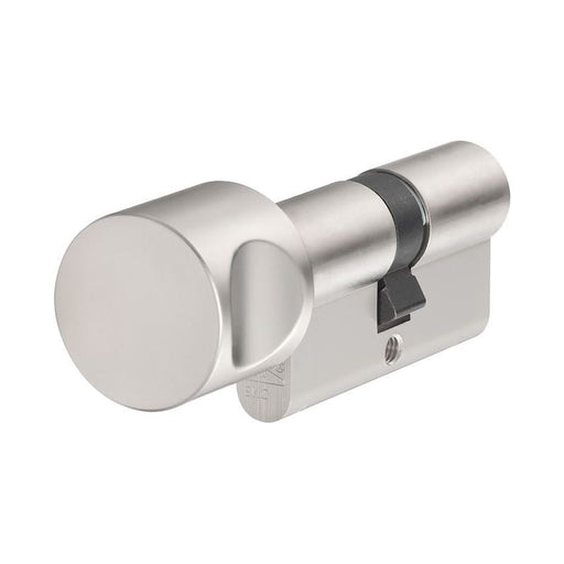 Abus Mechanical KE60NP Euro Thumbturn Cylinder Nickel Pearl Z30mm / K45mm Box ABUS Mechanical - Town Tools