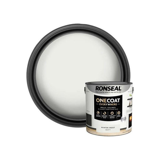 Ronseal One Coat Everywhere Interior Winter Frost Matt 2.5 litre Ronseal - Town Tools