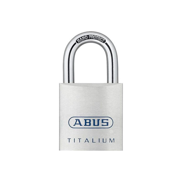 Abus Mechanical 80TI/40mm TITALIUM™ Padlock Keyed Alike KA8011 ABUS Mechanical - Town Tools