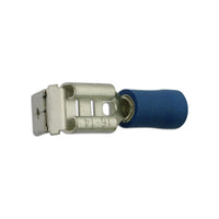 Connect Blue Piggyback Terminal  6.3mm 100pc 30189