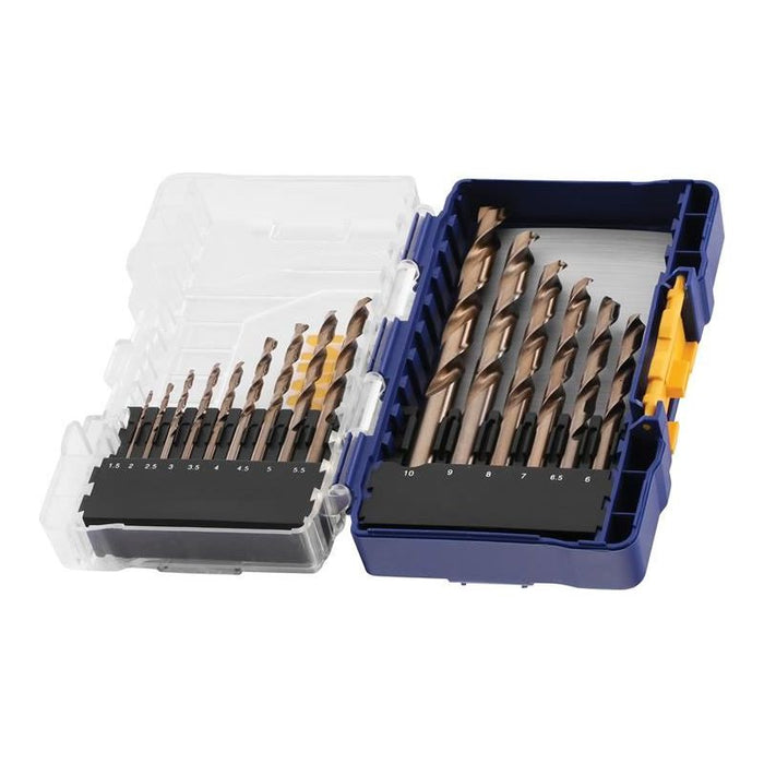Irwin® HSS Cobalt Drill Bit Set, 15 Piece IRWIN® - Town Tools