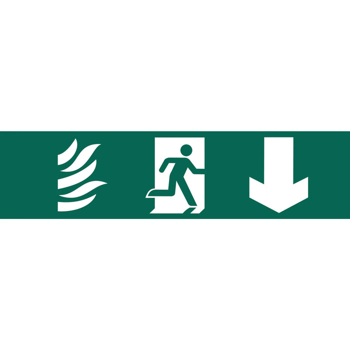 Draper Running Man Arrow Down - SS70