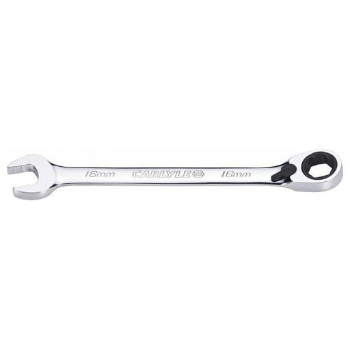 Carlyle Hand Tools Spanner - Reversible Ratcheting - Metric - 16 mm Caryle Tools - Town Tools 