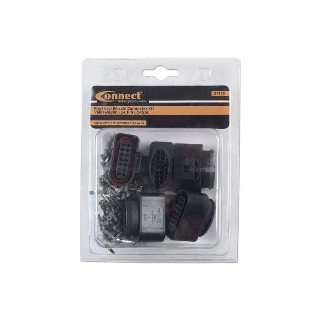 Connect for VW Group Electrical Female Connectors 1.5mm 14 Pin Kit 145pc 37373 Tool Connection - Town Tools 