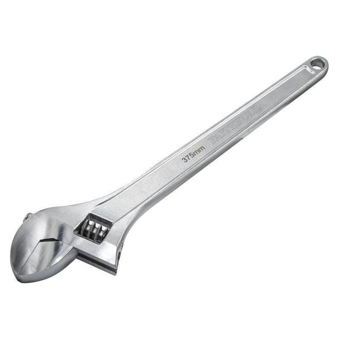 Faithfull Chrome Adjustable Spanner 375mm (15in) Faithfull - Town Tools