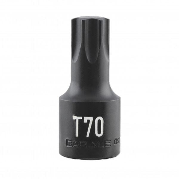 Carlyle Tools 1/2In Drive T70 Star Impact Socket