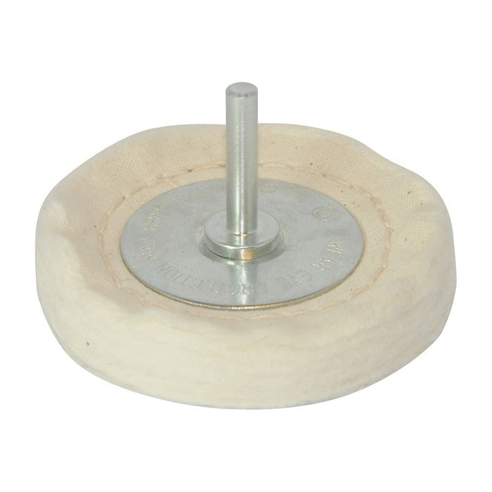 Silverline Loose Leaf Buffing Wheel 75 x 12mm Silverline - Town Tools 