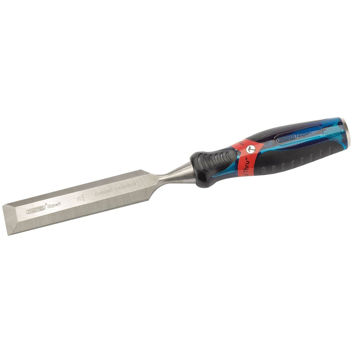 Draper Soft Grip Pound Thru Bevel Edge Wood Chisel, 28 x 140mm 24409