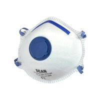 Scan Moulded Disposable Mask Valved FFP2 Protection (Pack 10)