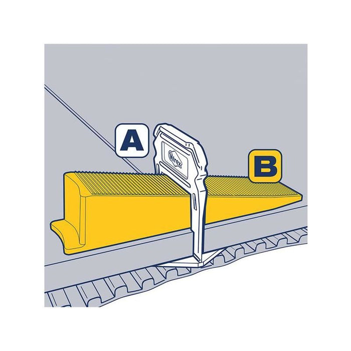 Vitrex LASHXL Tile Levelling Wedges (100) Vitrex - Town Tools