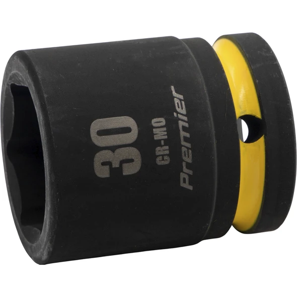 Sealey 3/4"Dr Impact Socket 30mm (Yellow Coded Ring)