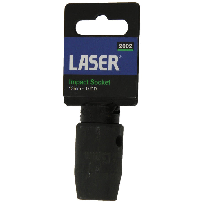 Laser Impact Socket 1/2"D 13mm 2002
