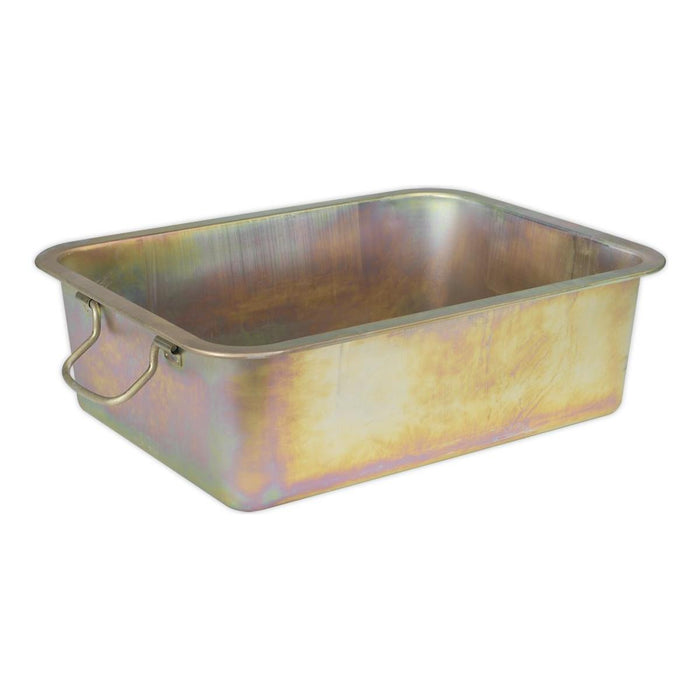 Sealey Metal Drain Pan 20L DRPM4 Sealey - Town Tools 