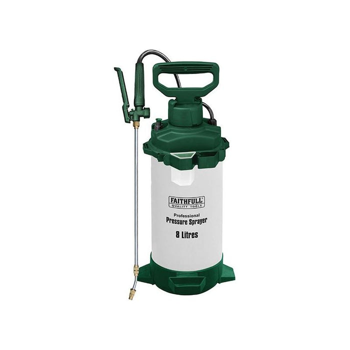 Faithfull Professional Sprayer with Viton® Seals 8 litre Faithfull - Town Tools