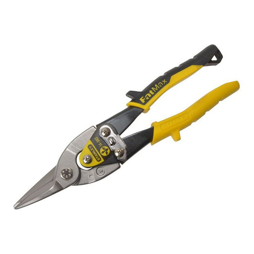 Stanley® Hand Tools Yellow Aviation Snips Straight Cut 250mm (10in) STANLEY® Hand Tools - Town Tools