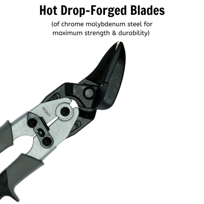 Teng Tools Offset Tin Snip Right/Straight Teng Tools - Town Tools 