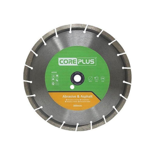 Coreplus AB300 Abrasive & Asphalt Diamond Blade 300mm CorePlus - Town Tools