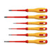 Hultafors VDE Phillips & Slotted Screwdriver Set, 6 Piece Hultafors - Town Tools