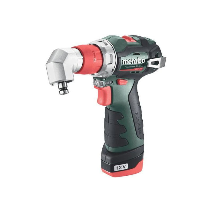Metabo PowerMaxx BS BL Q Brushless Drill/Screwdriver 12V 2 x 2.0Ah Li-ion Metabo - Town Tools