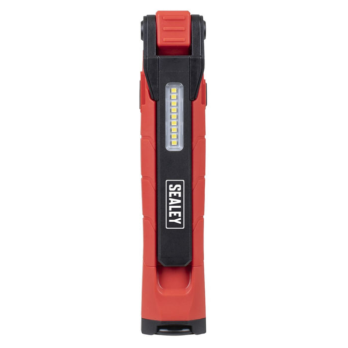Sealey Rechargeable 360 Inspection Light 10W & 2 x 4W SMD LED - Red LED3605R Sealey - Town Tools 