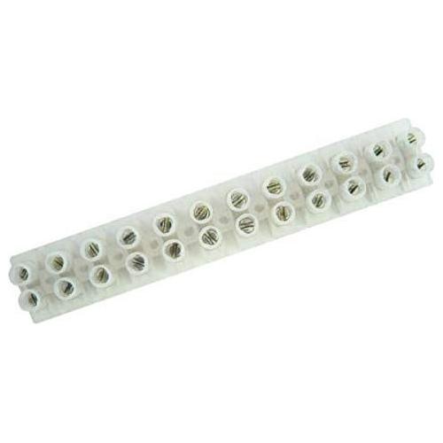 Wot-Nots Wiring Connectors - Clear - 15A Terminal Block Pearl - Town Tools 