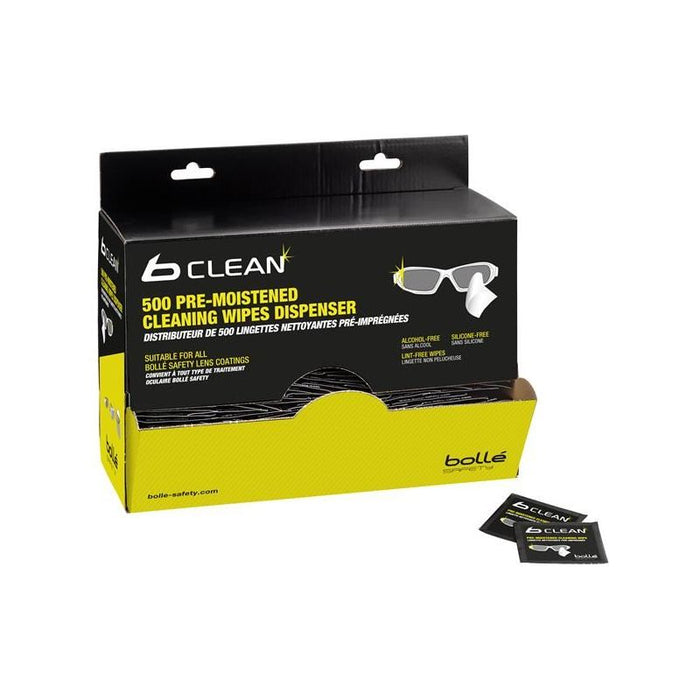 Bolle Safety B500 b Clean Cleaning Tissues Dispenser (Pack 500) Bolle Safety - Town Tools