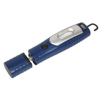 Sealey Rechargeable 360 Inspection Light 7 SMD & 3W SMD LED Blue Lithium-ion
