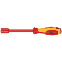 Draper Knipex 98 03 12 VDE Insulated Nut Driver, 12.0 x 125mm