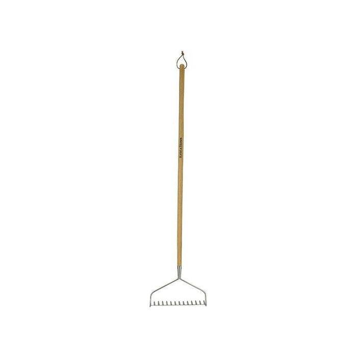 Kent & Stowe Stainless Steel Long Handled Soil Rake, FSC® Kent & Stowe - Town Tools