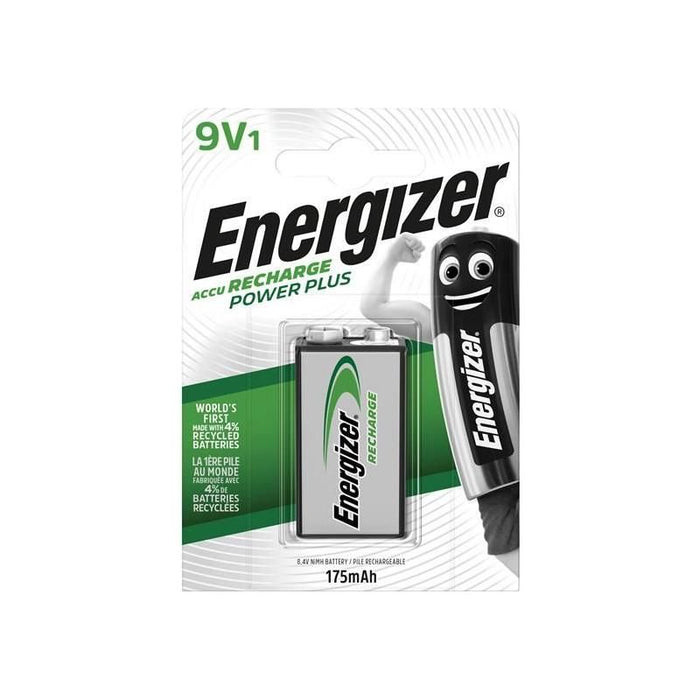 Energizer® Recharge Power Plus 9V Battery R9V 175 mAh (Single) Energizer® - Town Tools