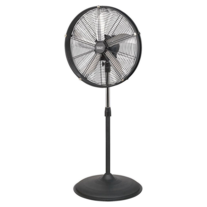 Sealey Industrial High Velocity Oscillating Pedestal Fan 20" 230V HVF20PO Sealey - Town Tools 