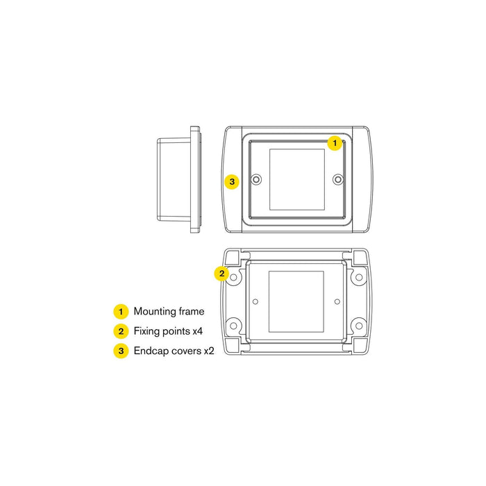 Ring Multi-function LCD Mounting Frame for RING Inverters Ring Automotive - Town Tools 