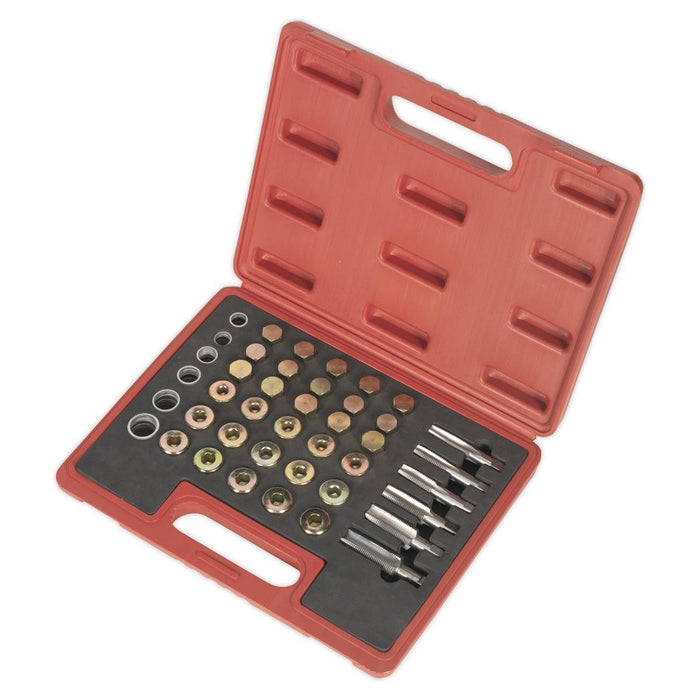 Sealey Oil Drain Plug Master Thread Repair Set VS661 Sealey - Town Tools 